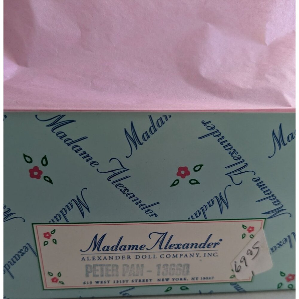 Madame Alexander Peter Pan Doll in Original Box - Picture 6 of 6